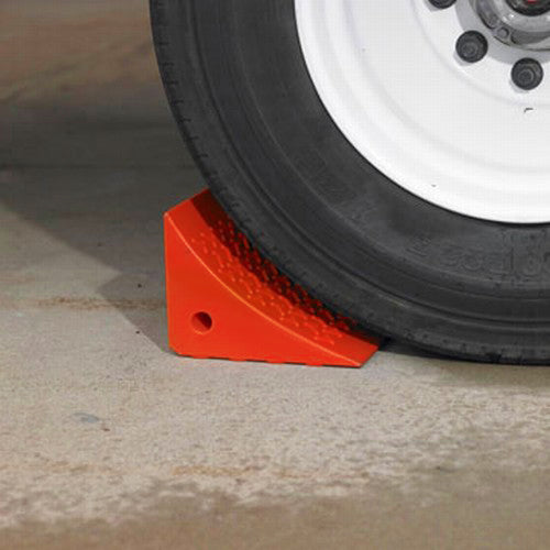 Urethane Wheel Chock Orange (15309) MODEL