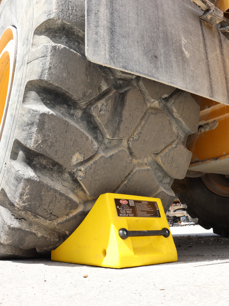 Load image into Gallery viewer, Polyurethane Wheel Chock, 47″-86″ Tires MODEL # 15337
